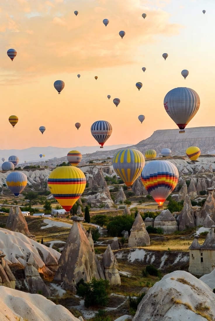 Reiseführer Kappadokien 2026 – Heißluftballonfahrten und Sehenswürdigkeiten